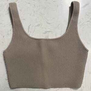 Aritzia Sculpt Knit Cropped Tank